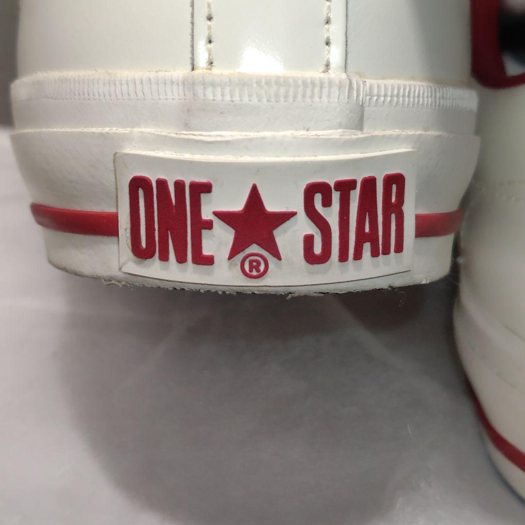 【稀少・極美品】CONVERSE ONE STAR A OX レザー 人気モデル