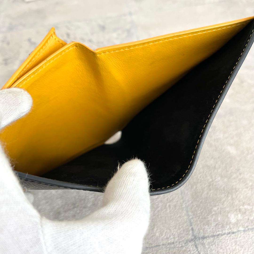 フィービー期✨セリーヌ ミディアムストラップウォレット レザー ブラック