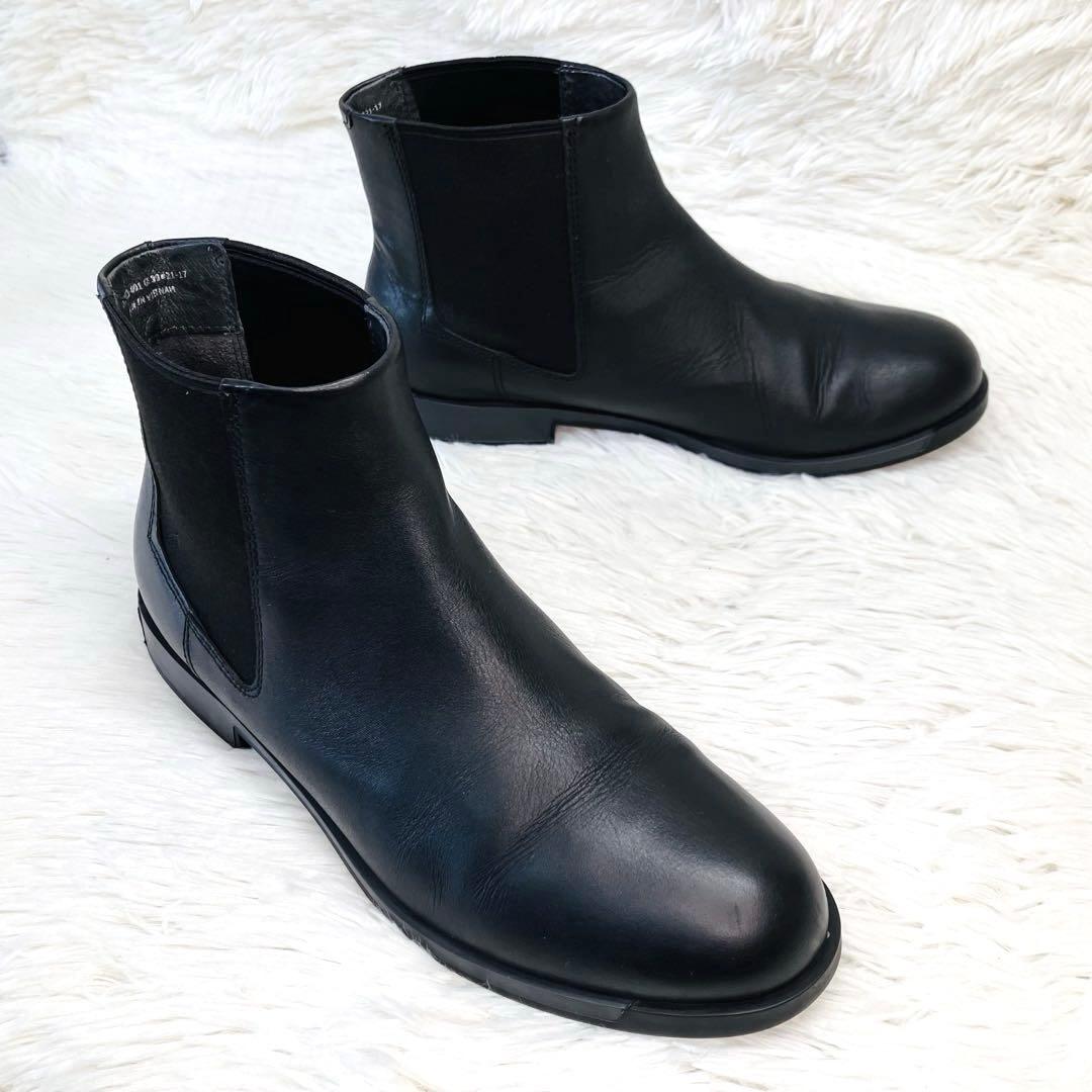 【美品】カンペール39 サイドゴアブーツ　ブラック CAMPER BOWIE