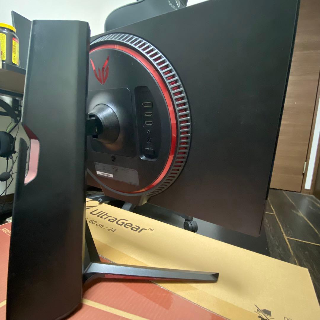 LG ゲーミングモニター 23.8インチIPSパネル144hz 動作品 箱付き