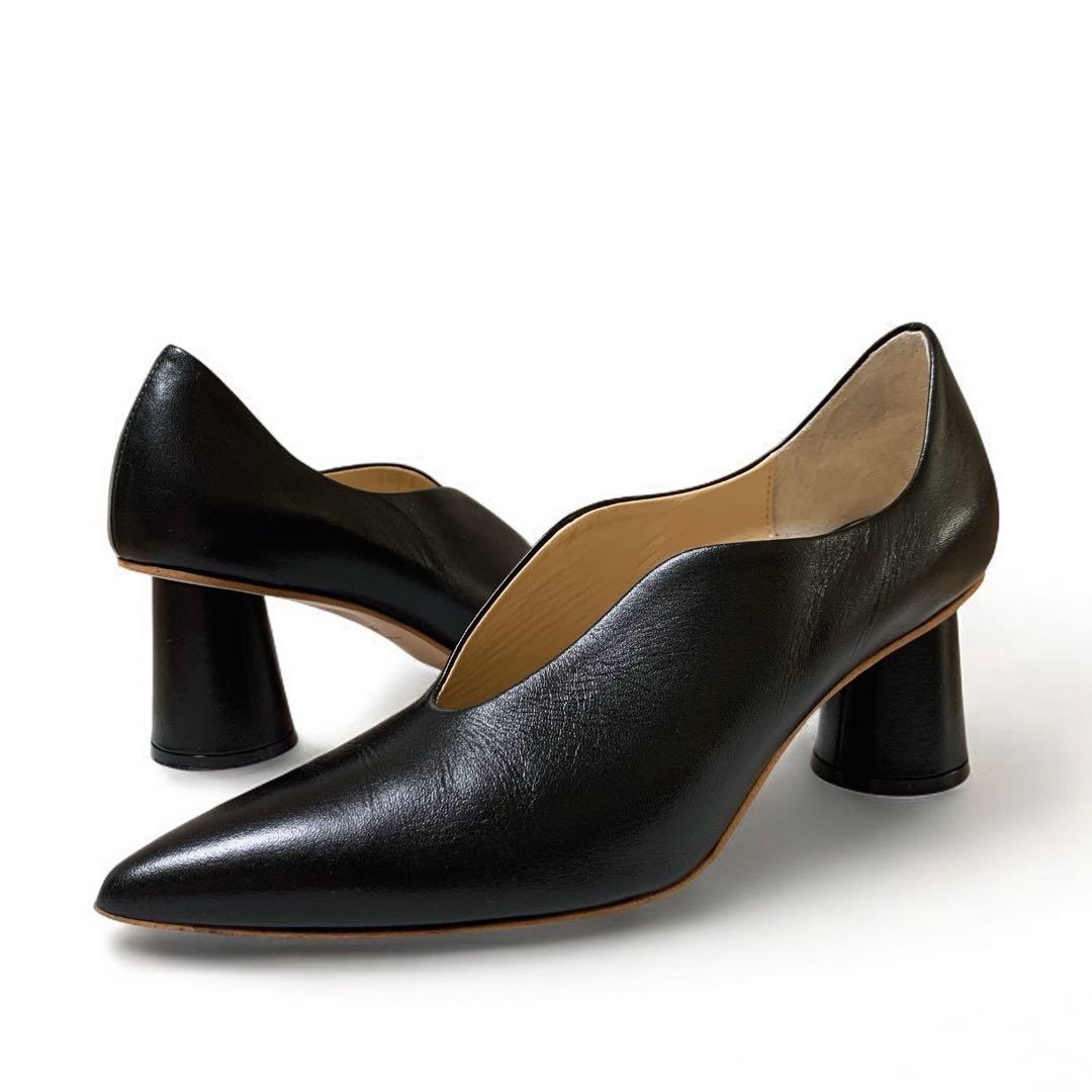 人気完売品希少❤️パンプス CLANE POINTED WAVE PUMPS 37