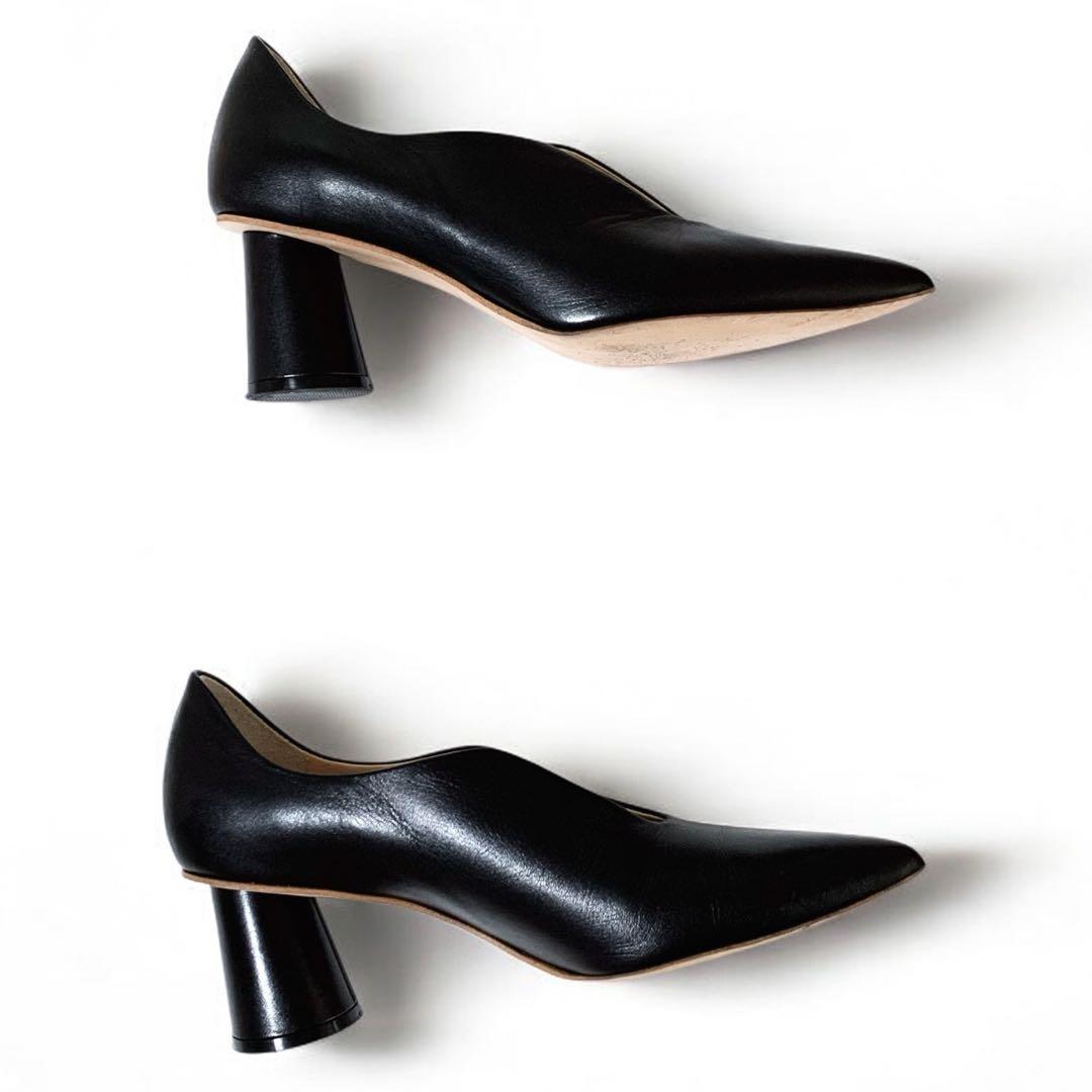 人気完売品希少❤️パンプス CLANE POINTED WAVE PUMPS 37