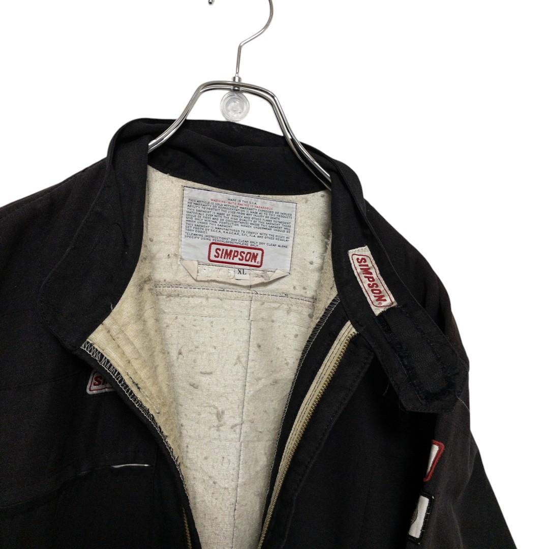 ☆SIMPSON☆ オールインワン ツナギ ロゴ刺繡ジャンプスーツ C-4287