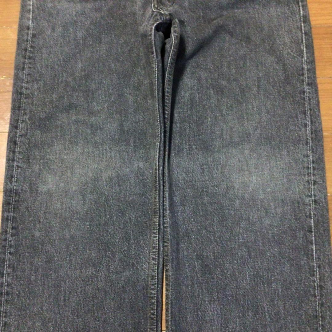 93年USA製リーバイス501 先染めブラック W38 L34