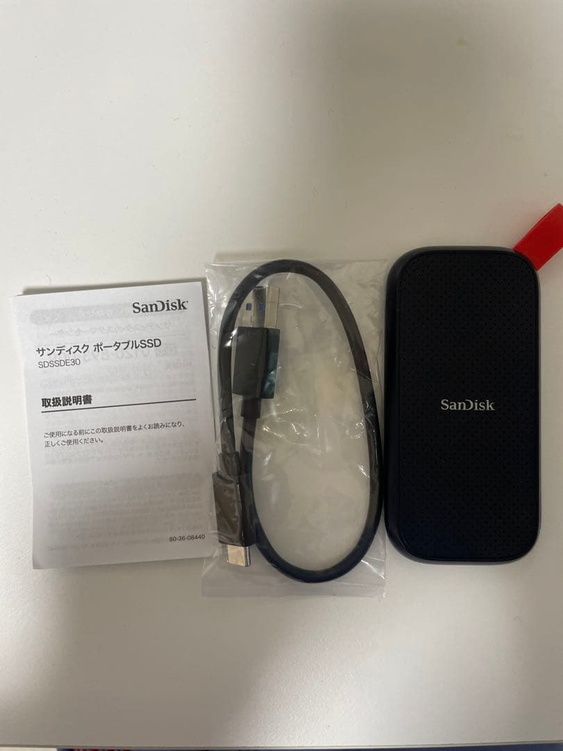 SanDisk ポータブルSSD 2TB USB 3.2 Gen 2