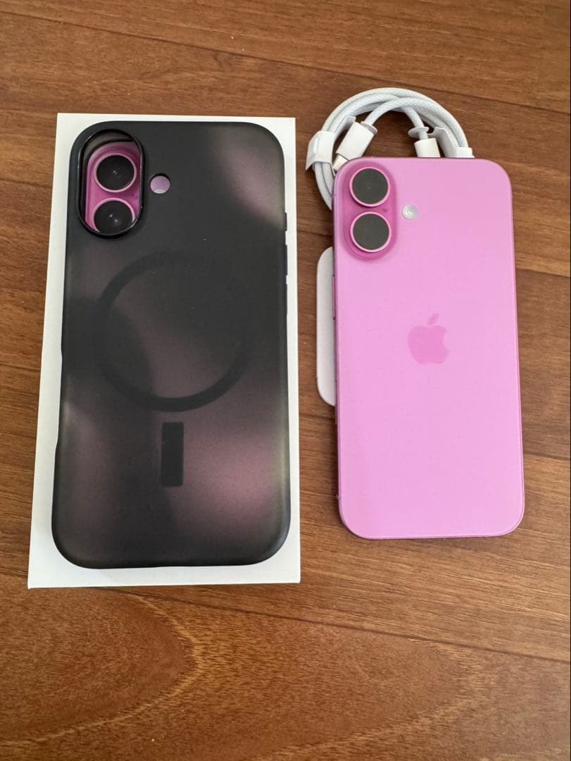 iPhone16 ピンク 128GB SIMフリー　美品