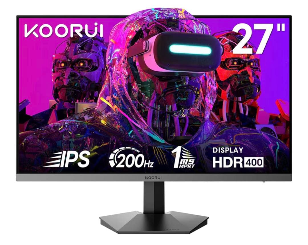 KOORUI 24E4 モニター 本体