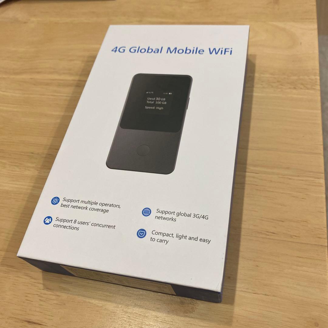 100GBポケットwifi（国内海外対応、リチャージ可能）