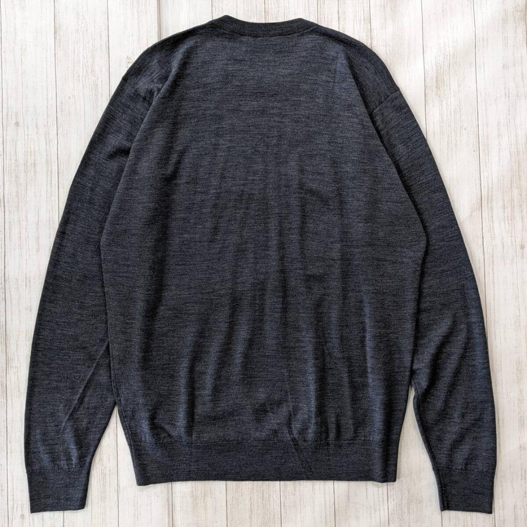 ジョンスメドレー/EXファインメリノウール/クルーネックニットセーター/1694