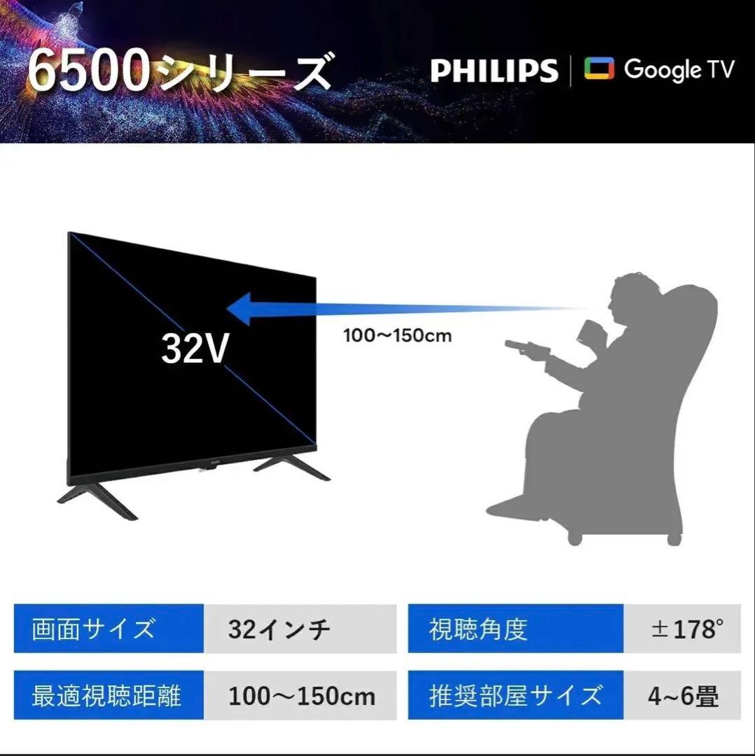 PHILIPS チューナーレステレビ 32型（箱は別商品）