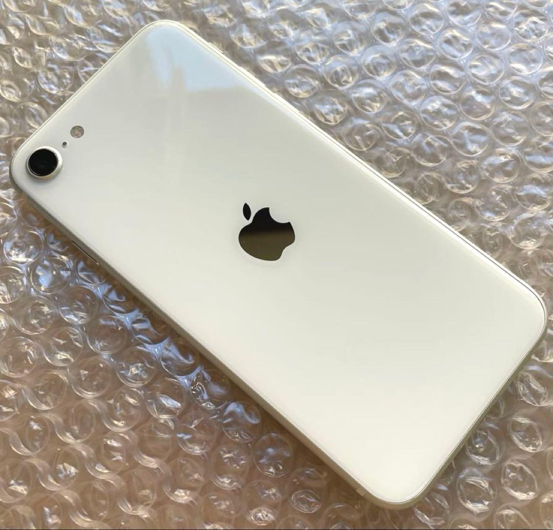 iPhone SE 第2世代　ホワイト　64GB A2296 美品　#2