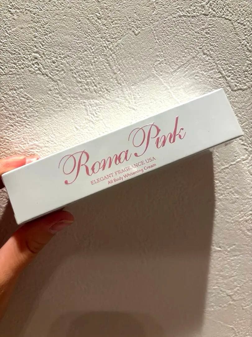 正規品　Roma Pink ホワイト　アフタークリーム