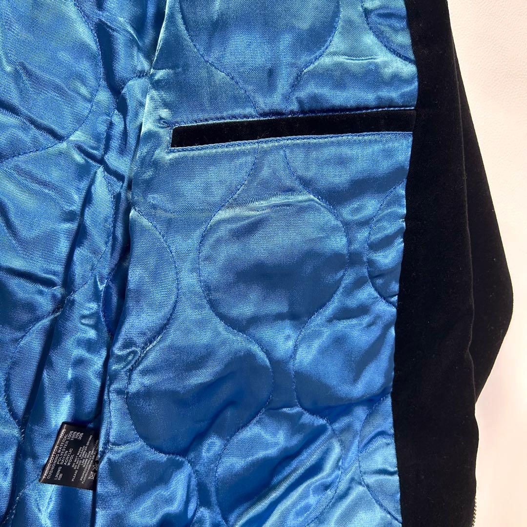 希少RADIALL ラディアル スーベニアジャケット L ブラック スカル刺繍