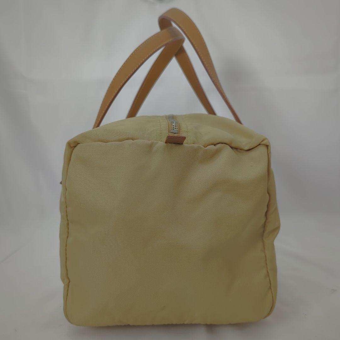 PRADA プラダ ナイロン ミニボストン バッグ ロゴ プレート