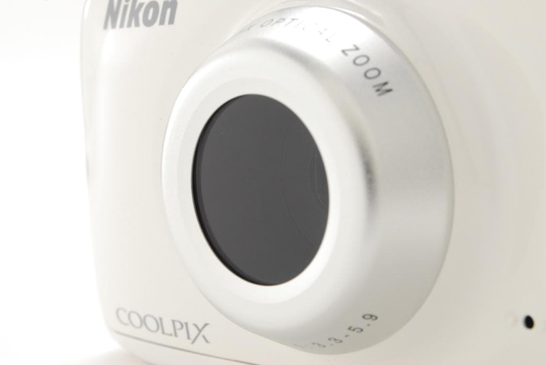 Nikon COOLPIX S32 ホワイト 防水カメラ 動作確認済み