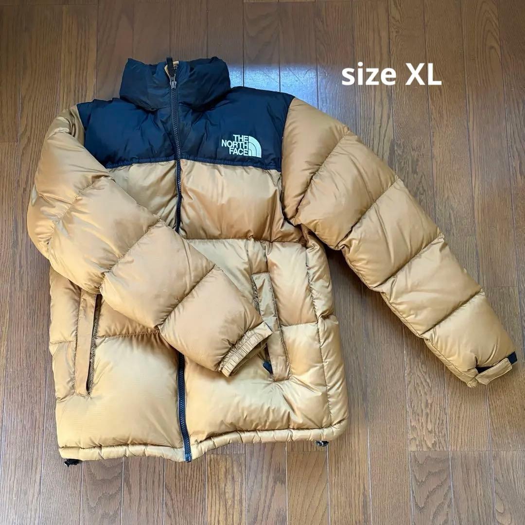 値下げ不可The North Face ヌプシジャケット　キャメル色