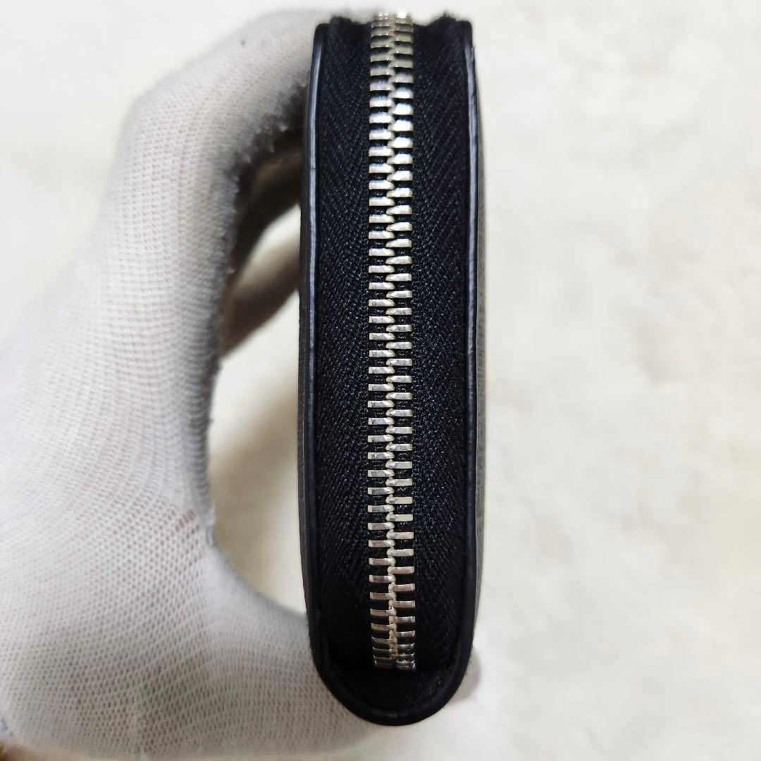 ✨新品同様　付属品完備✨グッチ　長財布　ラウンドファスナー　スネーク　PVC