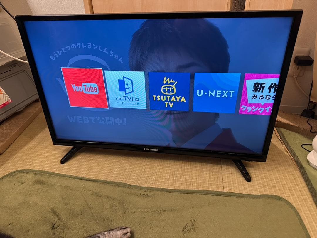 Hisense　ハイセンス　32型 テレビ　32BK1　YouTube可　超美品