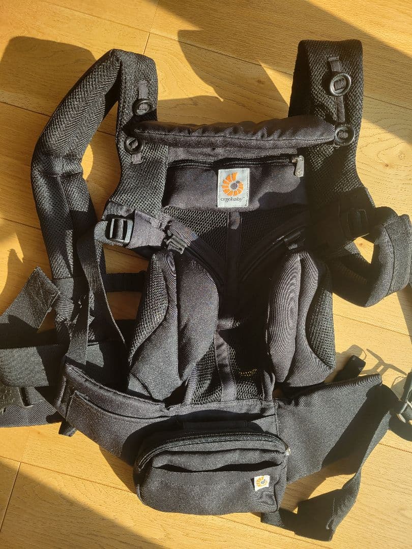 エルゴベビー オムニ360 クールエア メッシュ オニキスブラッ 付属品あり