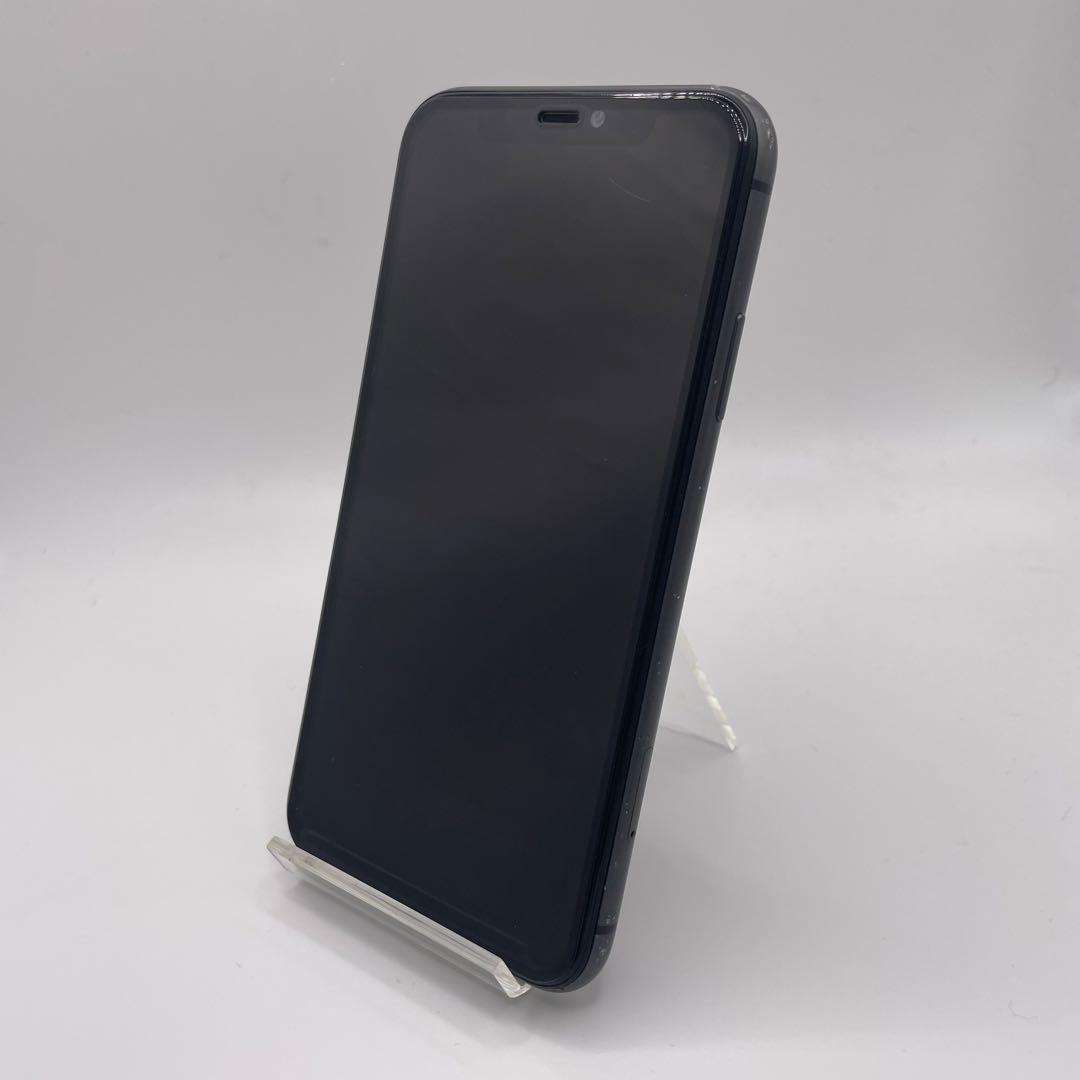 iPhone 11 128GB ブラック ケース付き バッテリー最大容量100%