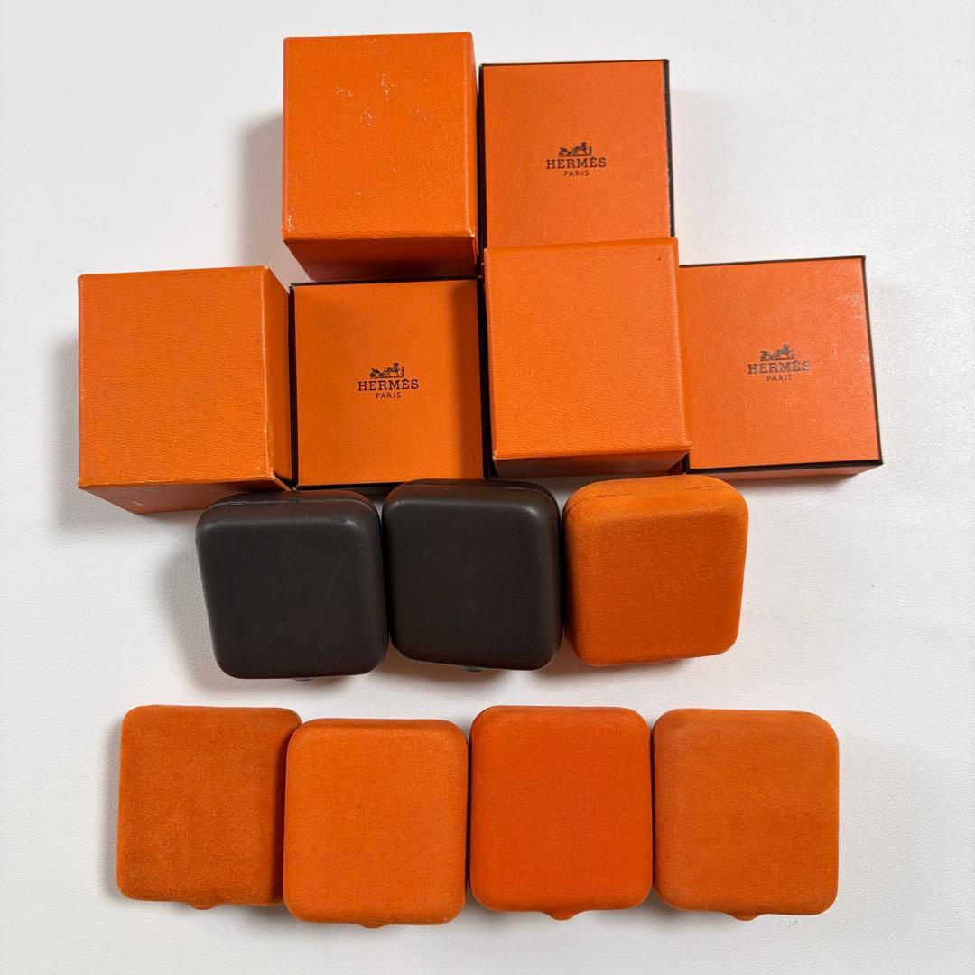 エルメス　リングケース　アクセサリー入れ　空箱　7個セット