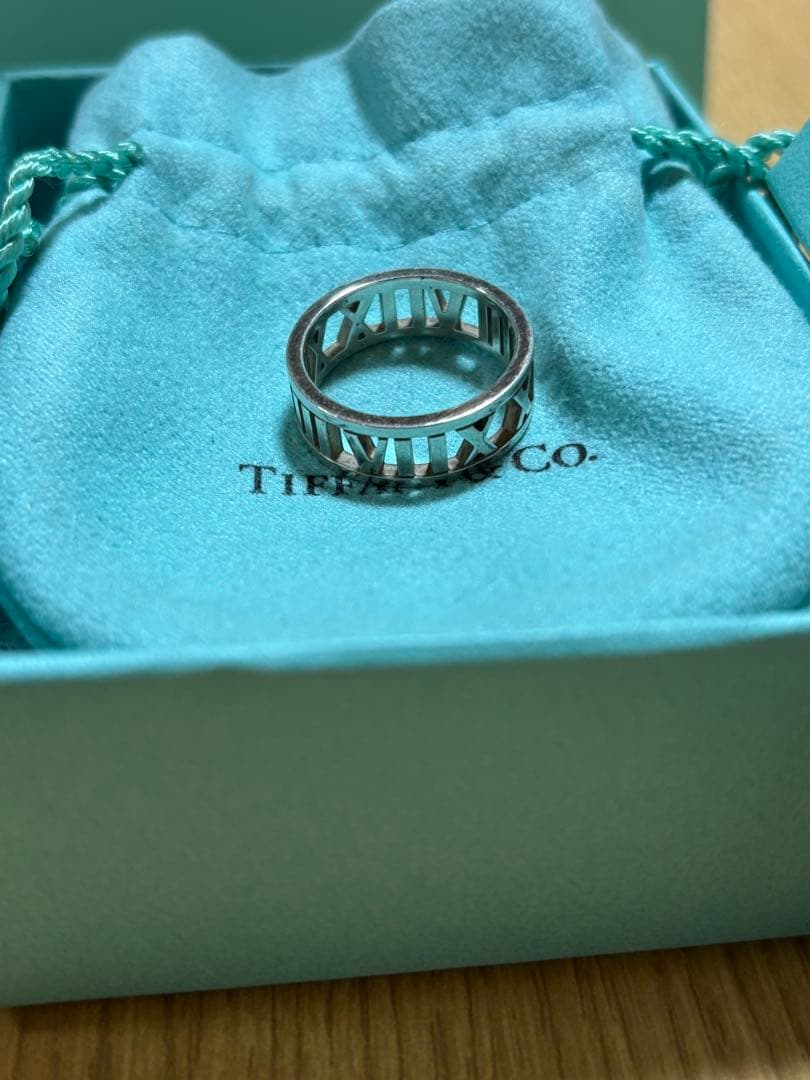 ティファニー　オープンアトラス　シルバーリング廃盤　希少