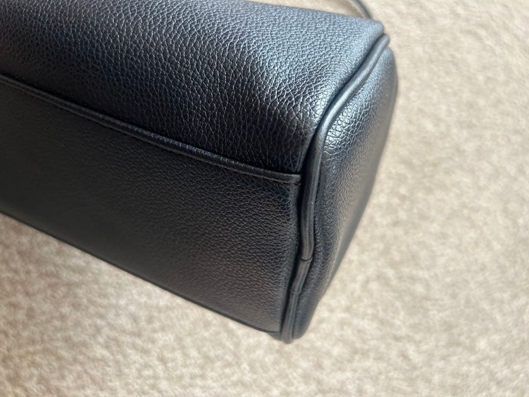 &MyuQ/アンドミューク KURO 2WAY ラウンドボストン　ブラック