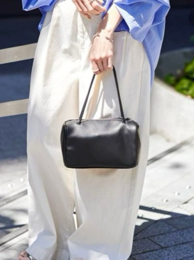 &MyuQ/アンドミューク KURO 2WAY ラウンドボストン　ブラック