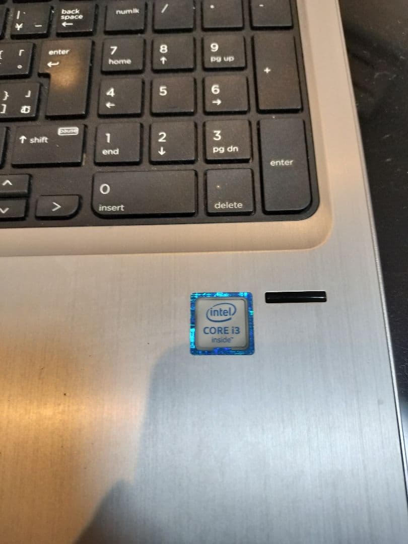 HP ProBook 450 G3 Core i3 Win10Pro 動作品