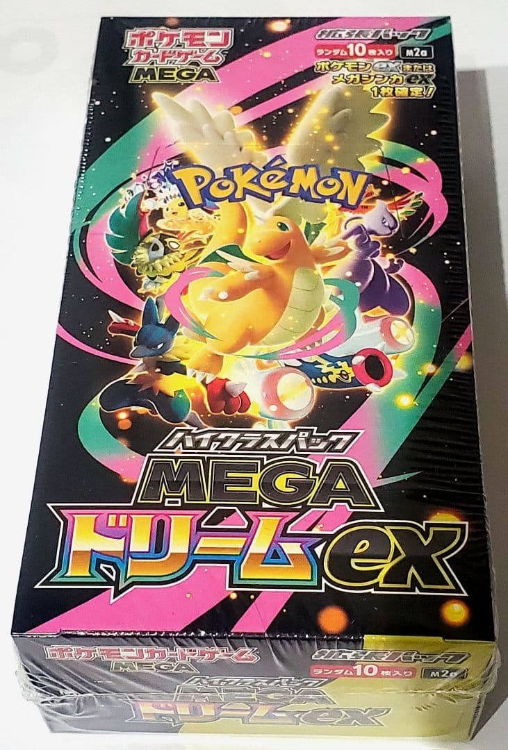 ポケモンカード MEGAドリームex BOX 新品未開封 シュリンク付　1箱