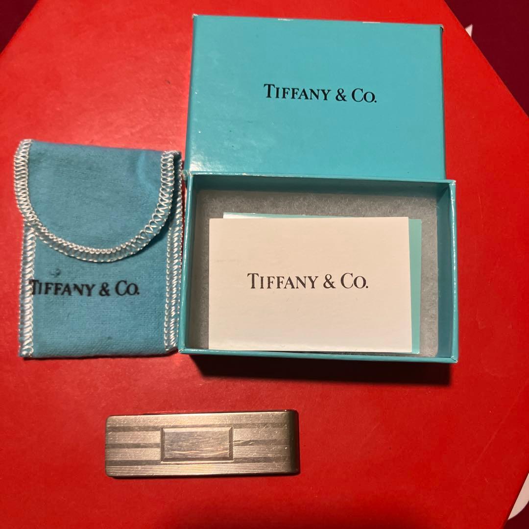 Tiffany & Co. ストライプ マネークリップ