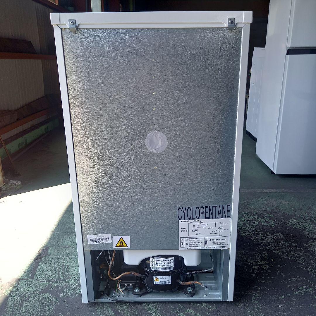 小型 アイリスオーヤマ 2ドア冷蔵庫 IRSD-9B-W 90L 2020年製