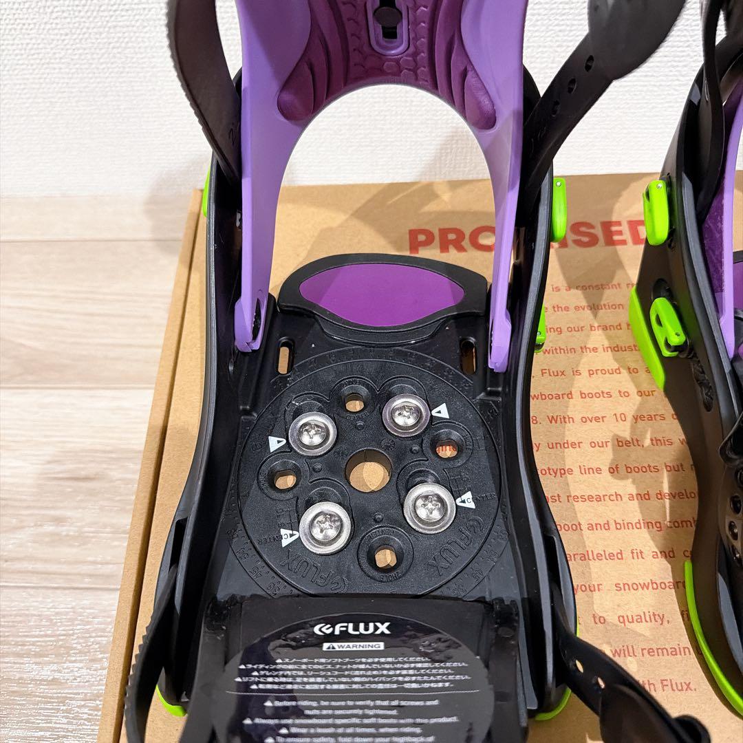 FLUX CV ビンディング S パープル カービング向け 高レスポンス 美品