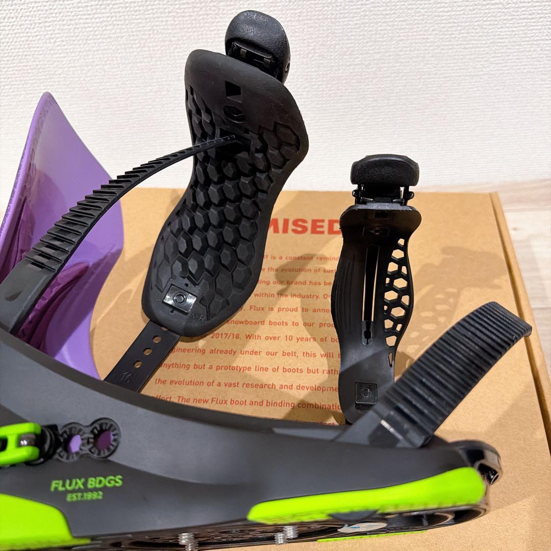 FLUX CV ビンディング S パープル カービング向け 高レスポンス 美品