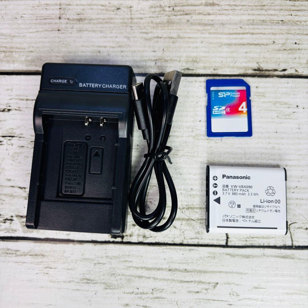 【動作良好】Panasonic デジタルムービーカメラHX-WA2 ブルー