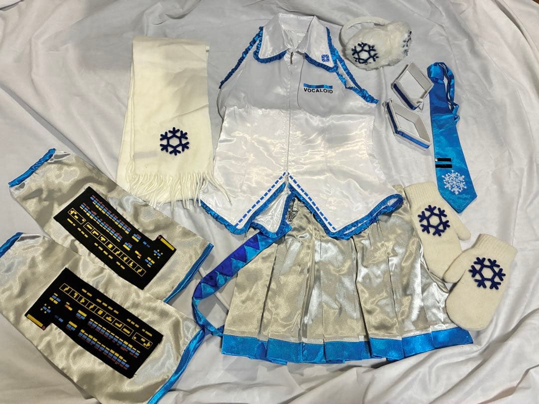 初音ミク 雪ミク2011 コスプレ衣装 Mサイズ