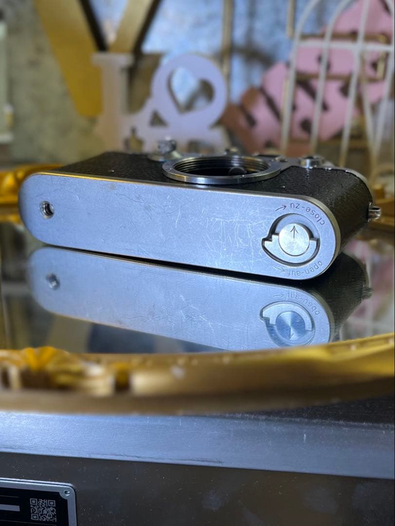 Leica IIIc バルナックライカ Canon 50mm f1.8付き