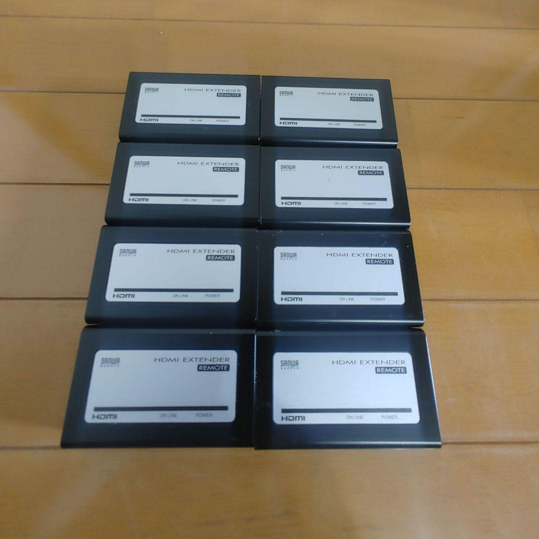 【8個セット】サンワサプライ HDMIエクステンダー（受信機）VGA-EXHDR