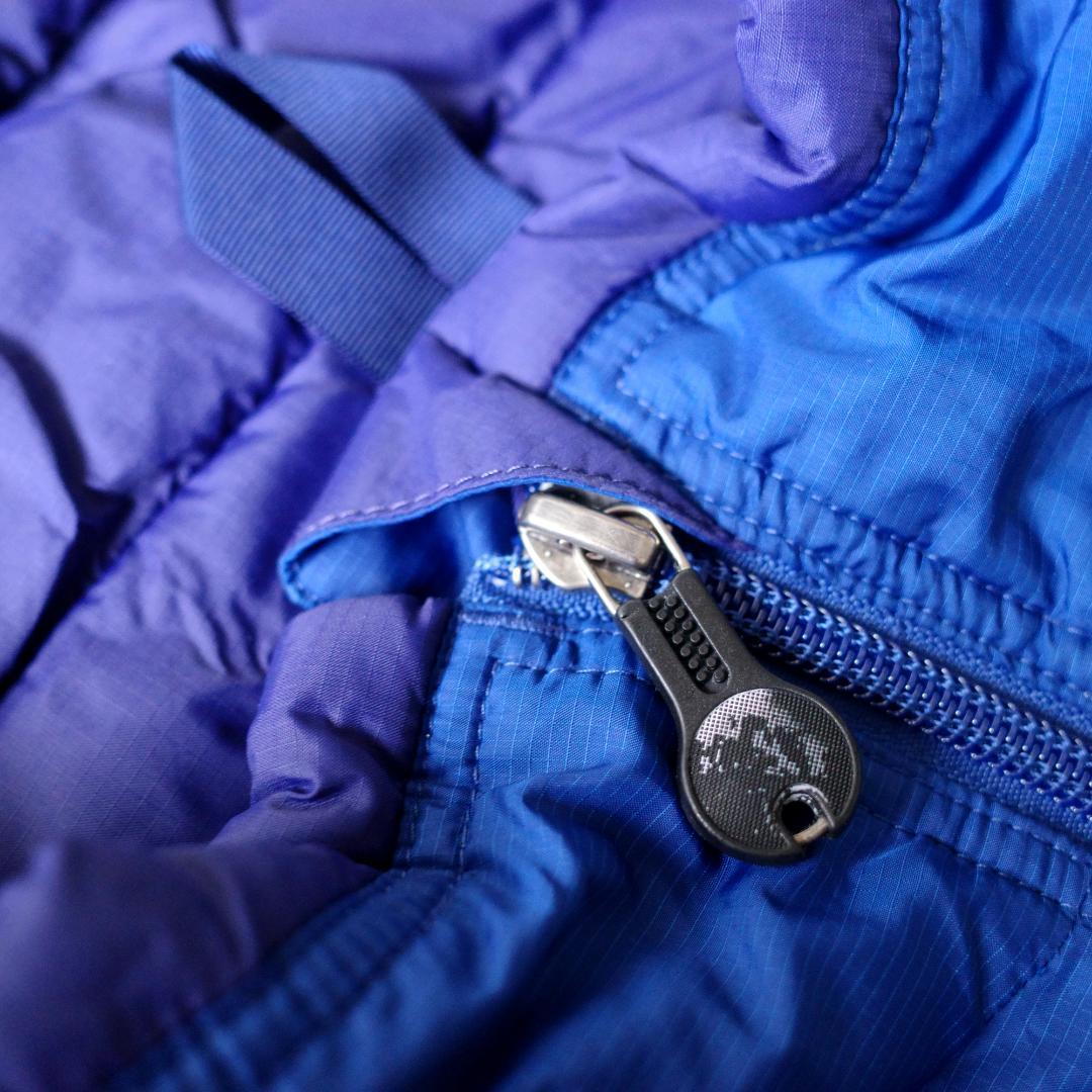 f*9様 【希少】2004年製 パタゴニア パフボールベスト ブルー XL ビン