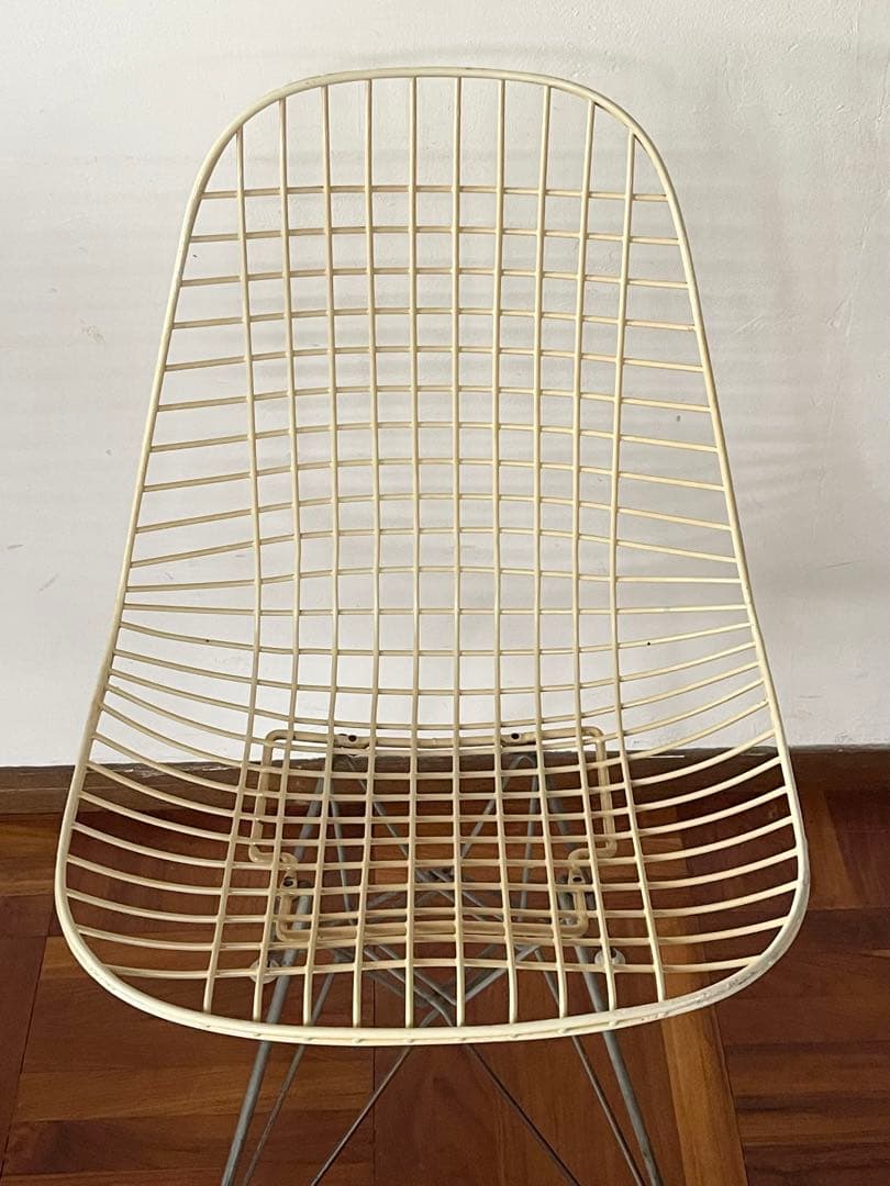 ハーマンミラー イームズ DKR ワイヤー チェア ビキニパッド ブルー 2