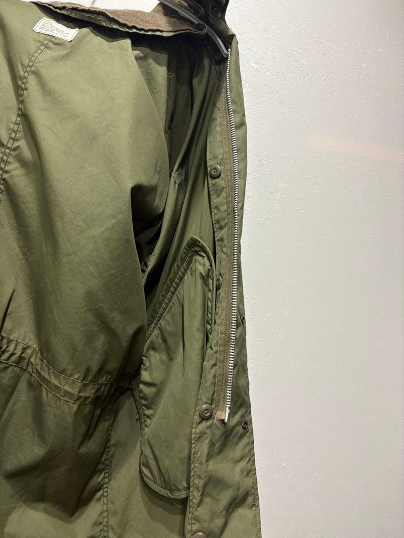 yomogi初期アルミジップ　フィッシュテールパーカーモッズコート