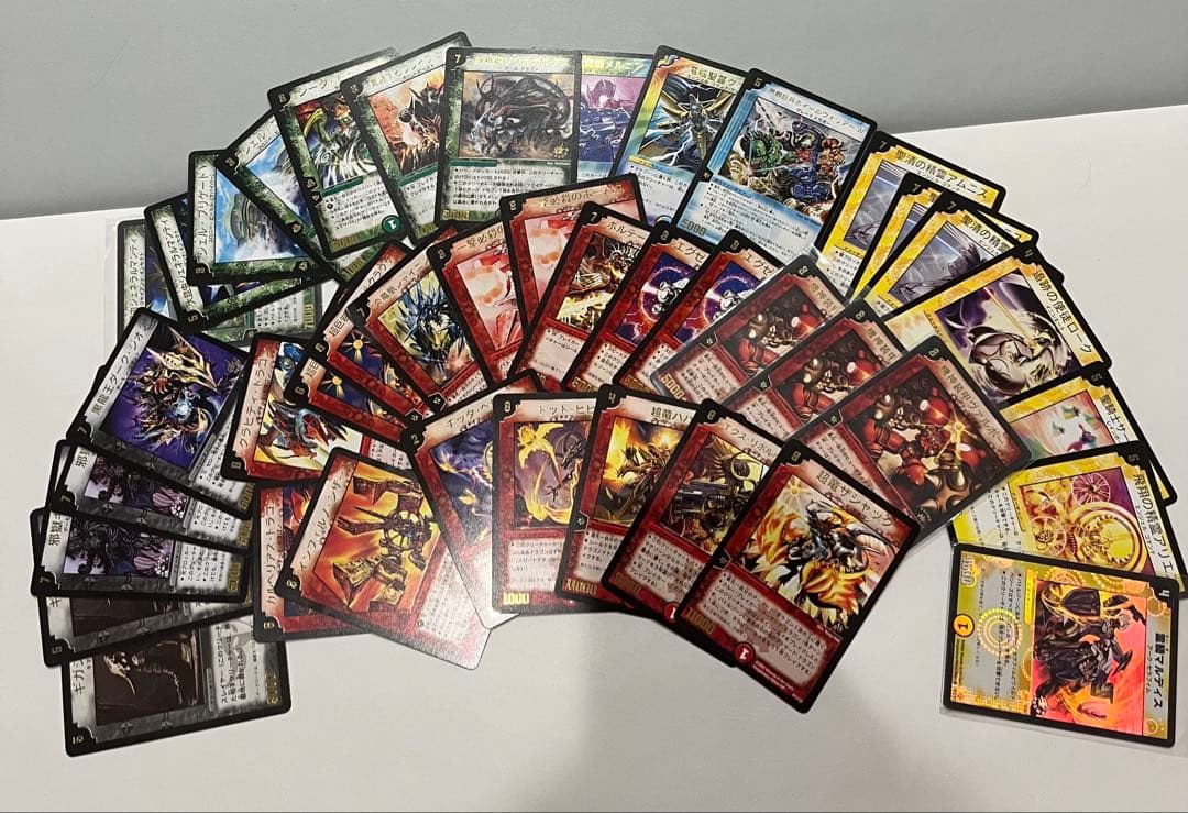 美品デュエルマスターズレア117枚　金文字 初期旧枠プロモ 44枚　ファイル付き