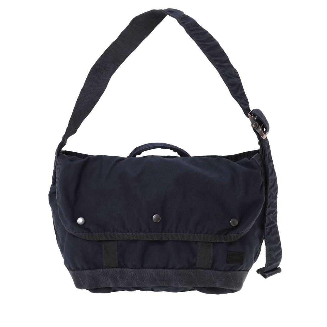 PORTER CRAG メッセンジャーバッグ[ブラック]