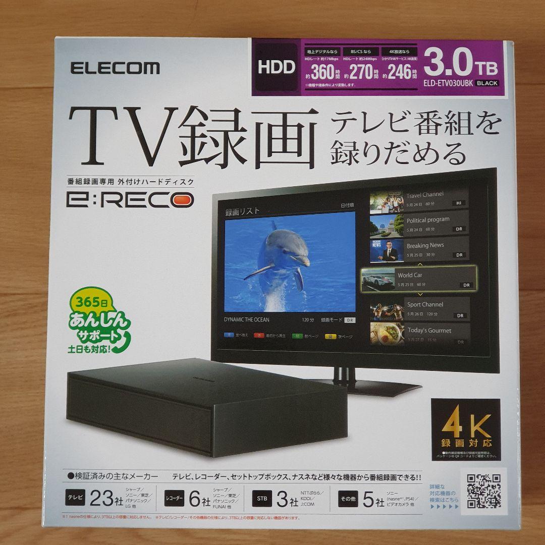 その他 ELECOM ETV030UBK 3TB