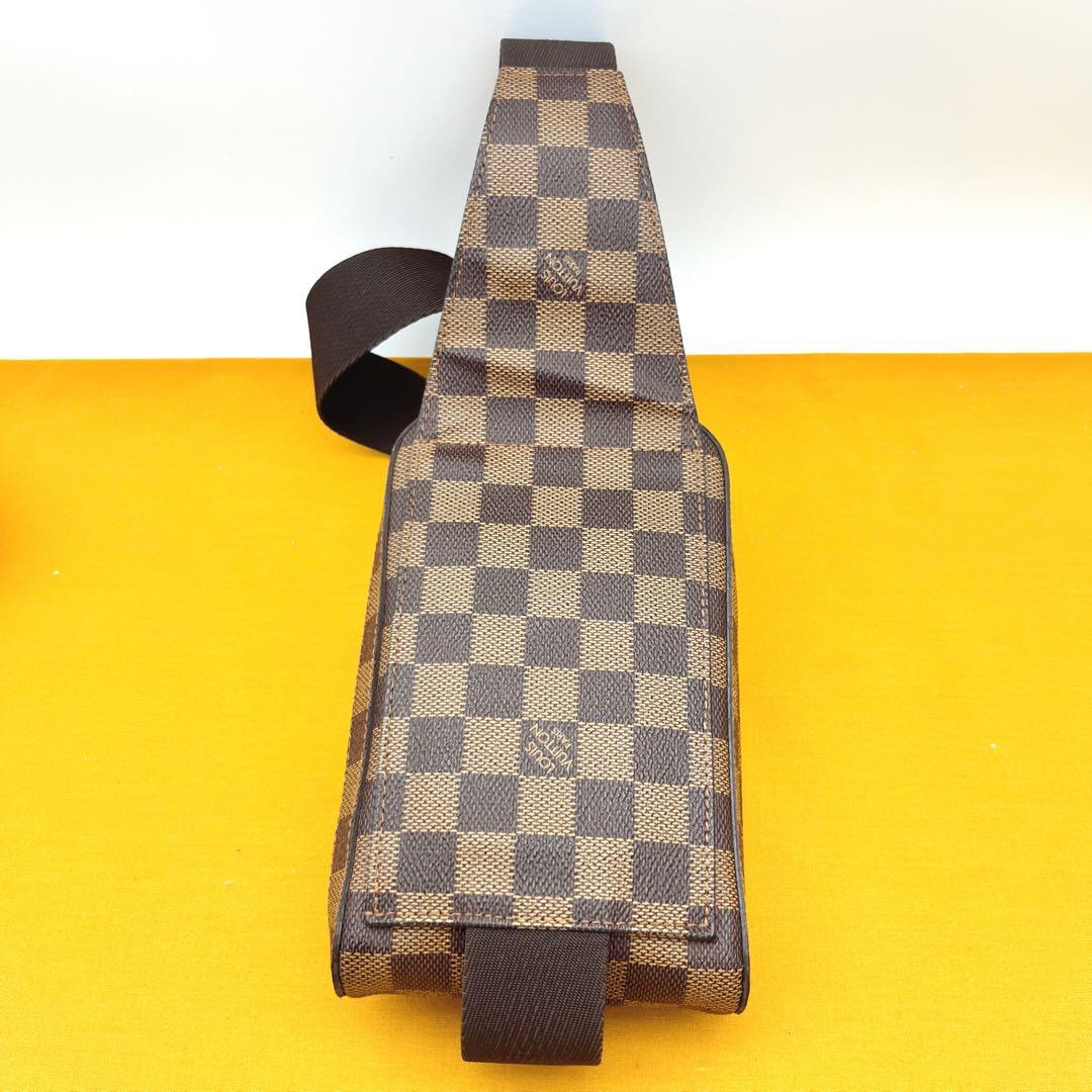 美品　ルイヴィトン　ダミエ　ジェロニモス　ボディーバッグ