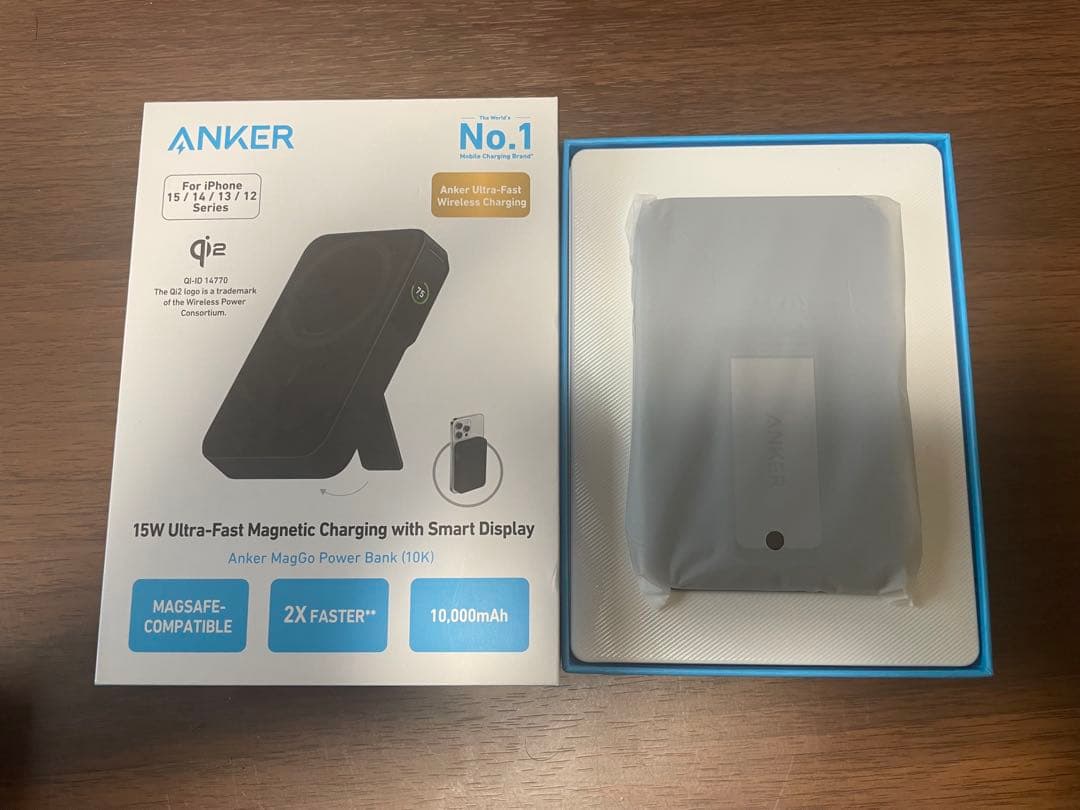 Anker MagGo Power Bank (10000mAh) バッテリー