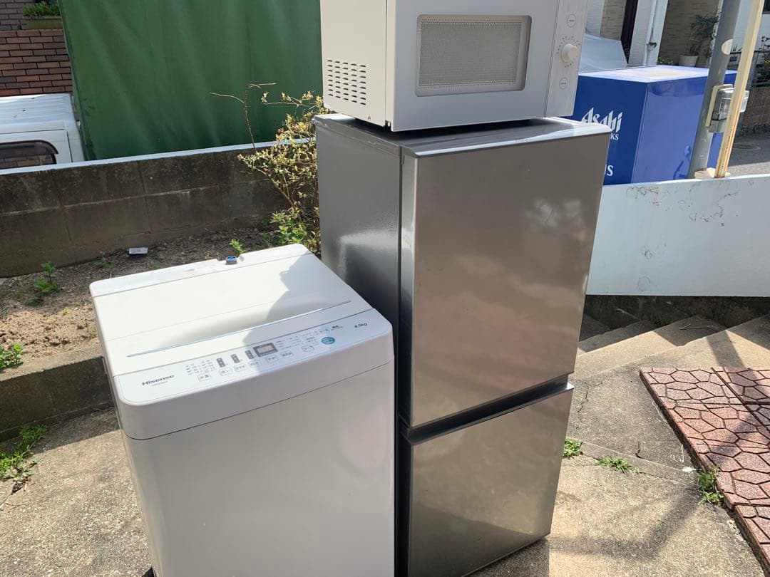 激安特価　家電セット　福岡市内配達設置無料　冷蔵庫　洗濯機　電子レンジ