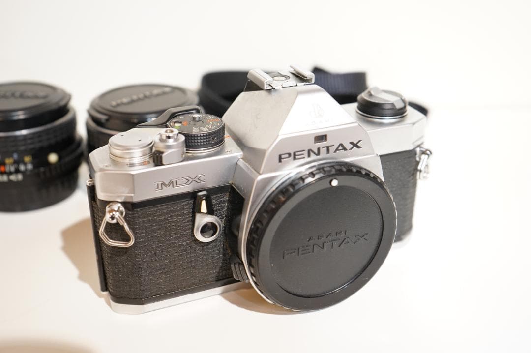 PENTAX ペンタックス MX＋レンズ４本　取説　その他付属品＋おまけ（ＭＥ）