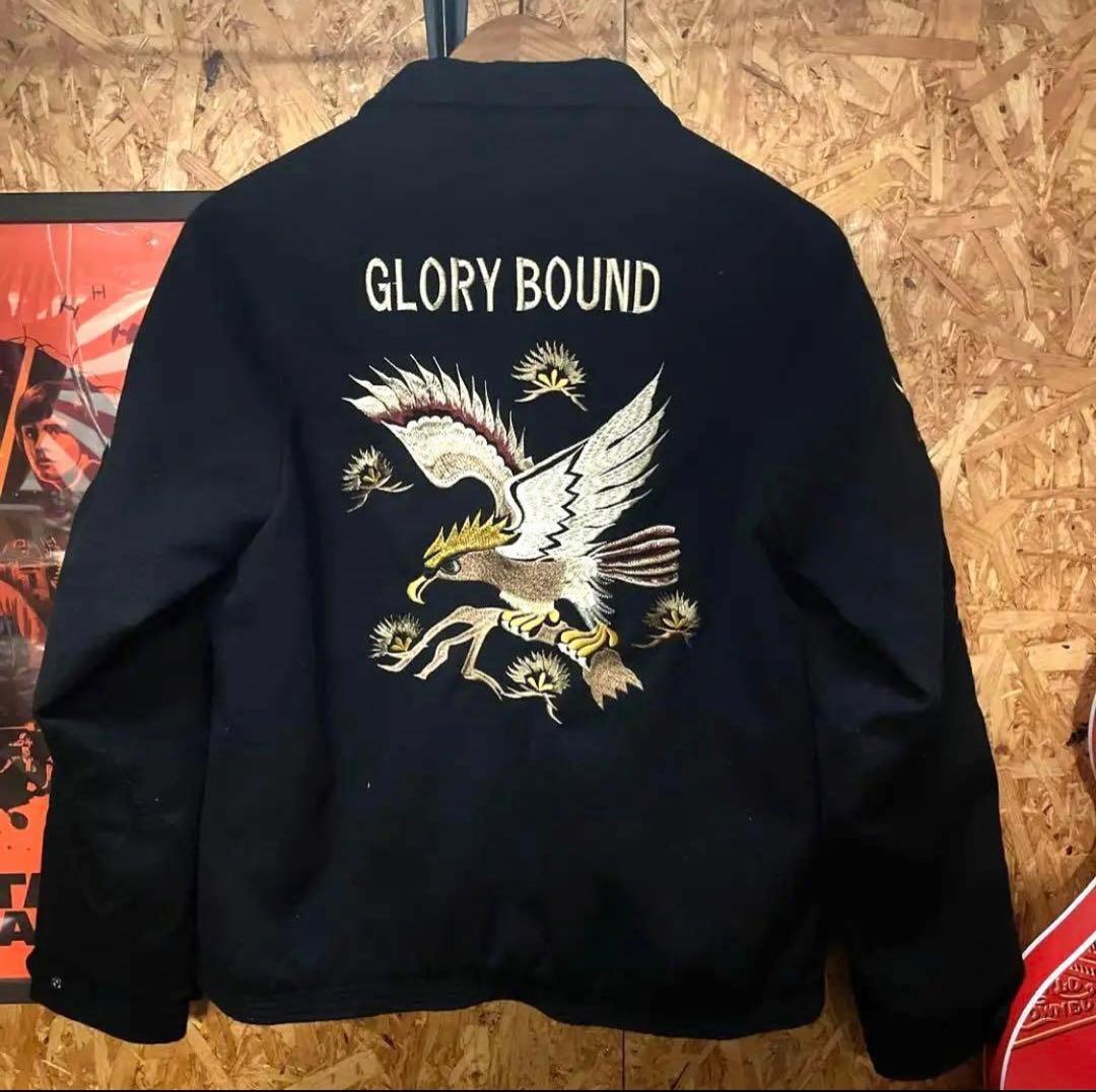 スーベニア ジャケット アウター 刺繍 ベトジャン Mサイズ