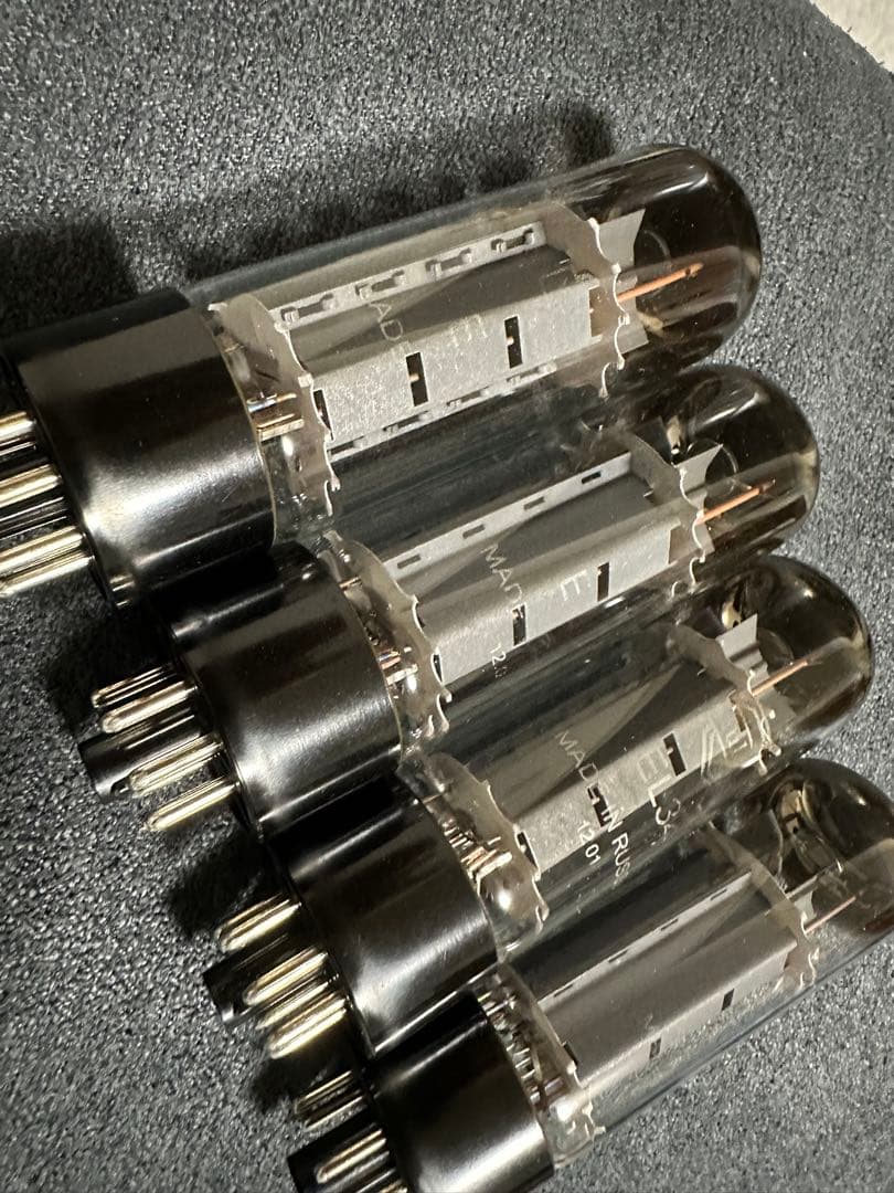 中古 Mullard EL34 4本マッチ 真空管